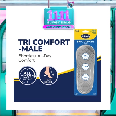 DR SCHOLL’S Tri Comfort Insoles Men 1s image