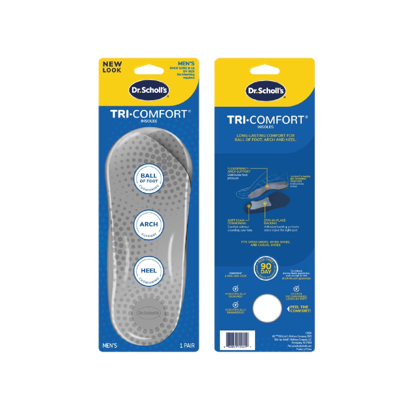 Tri-Comfort Insoles Men 1s