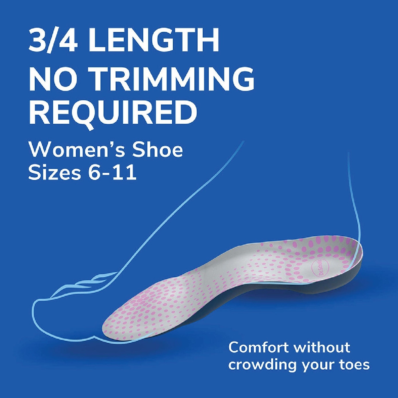 Tri-Comfort Insoles Women 1s