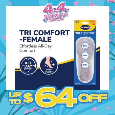 DR SCHOLL’S - Tri-Comfort Insoles Women 1s