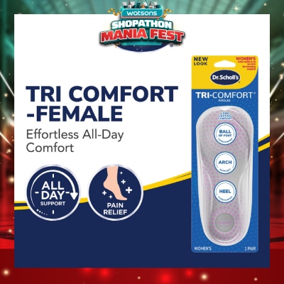 DR SCHOLL’S - Tri-Comfort Insoles Women 1s