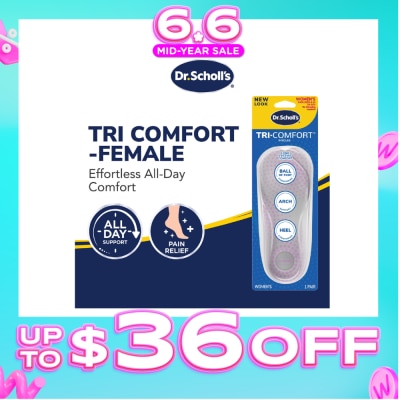 DR SCHOLL’S - Tri-Comfort Insoles Women 1s