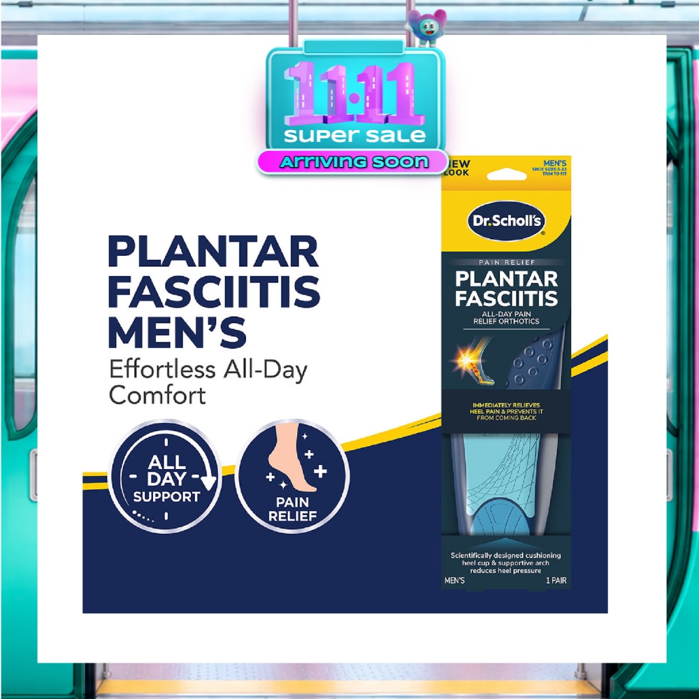 Plantar Fasciitis Pain Relief Orthotics Men 1s image
