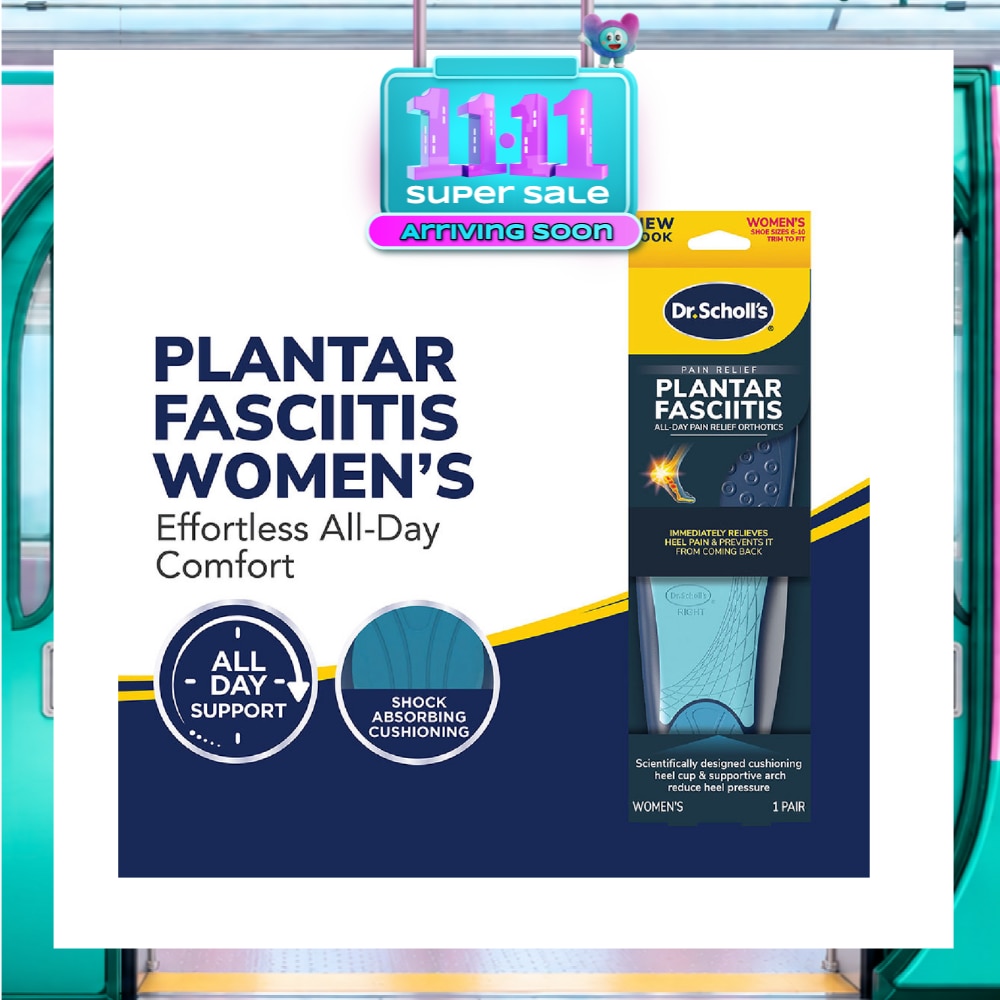 Plantar Fasciitis Pain Relief Orthotics Women 1s image