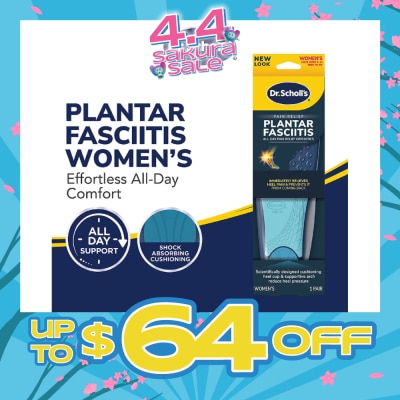 DR SCHOLL’S - Plantar Fasciitis Pain Relief Orthotics Women 1s