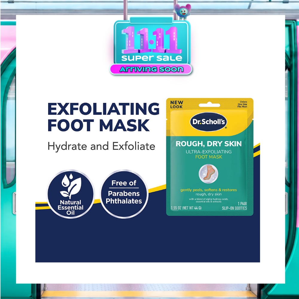 Rough Dry Skin Ultra Exfoliating Foot Mask 1s image