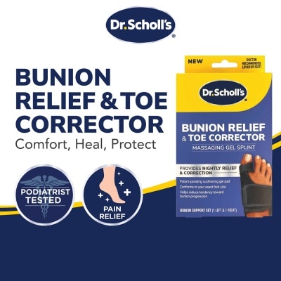 DR SCHOLL’S - Bunion Relief & Toe Corrector 1s
