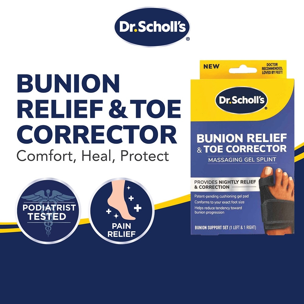 Bunion Relief & Toe Corrector 1s