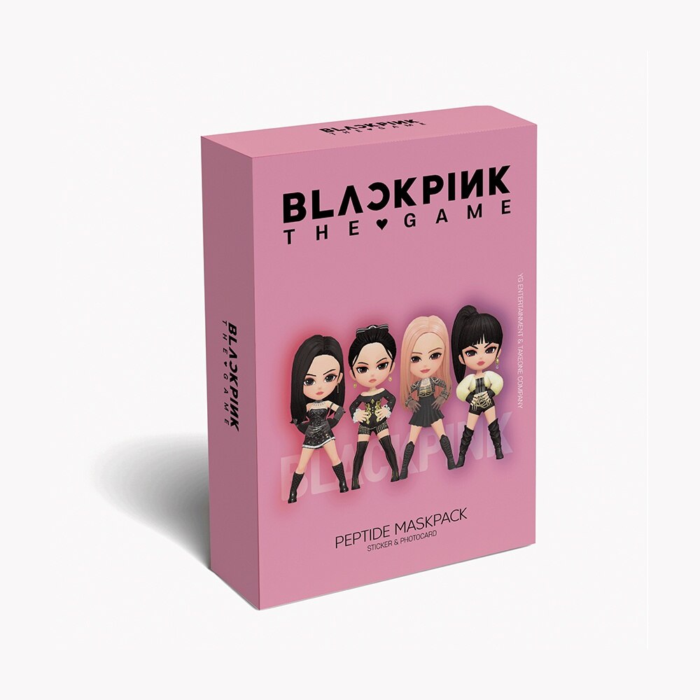 BLACKPINK MASKPACK 全4種類【ペプチド配 BLACKPINK MASKPACK 全4種類【ペプチド配