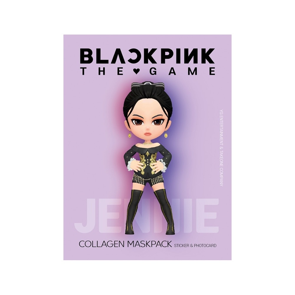 Collagen Maskpack Jennie (With Sticker And Photocard) 7s