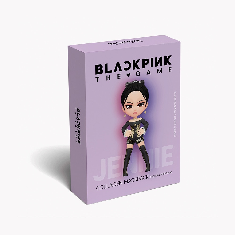 Collagen Maskpack Jennie (With Sticker And Photocard) 7s