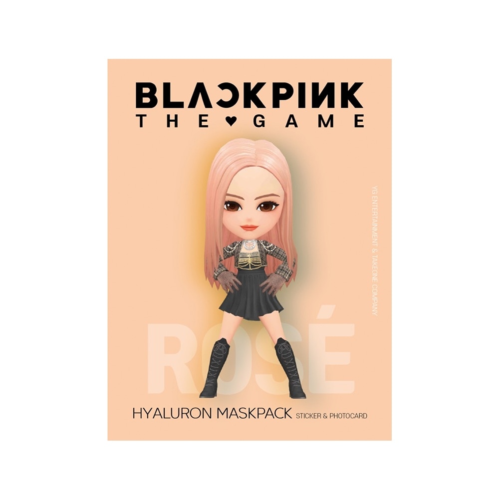 Hyaluron Maskpack Rosé (With Sticker And Photocard) 7s