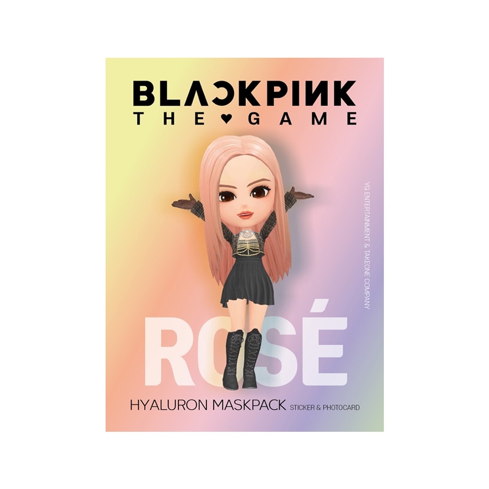 Hyaluron Maskpack Rosé (With Sticker And Photocard) 7s
