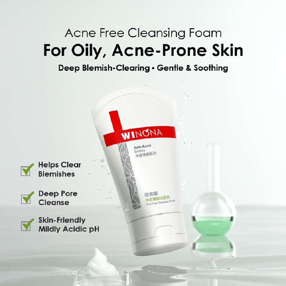 Acne Free Cleansing Foam 80g