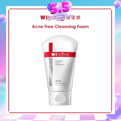 WINONA - Acne Free Cleansing Foam 80g
