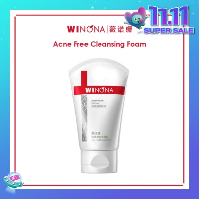 WINONA Acne Free Cleansing Foam 80g