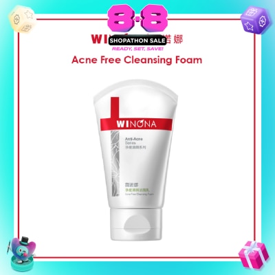 WINONA - Acne Free Cleansing Foam 80g