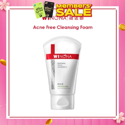 WINONA Acne Free Cleansing Foam 80g