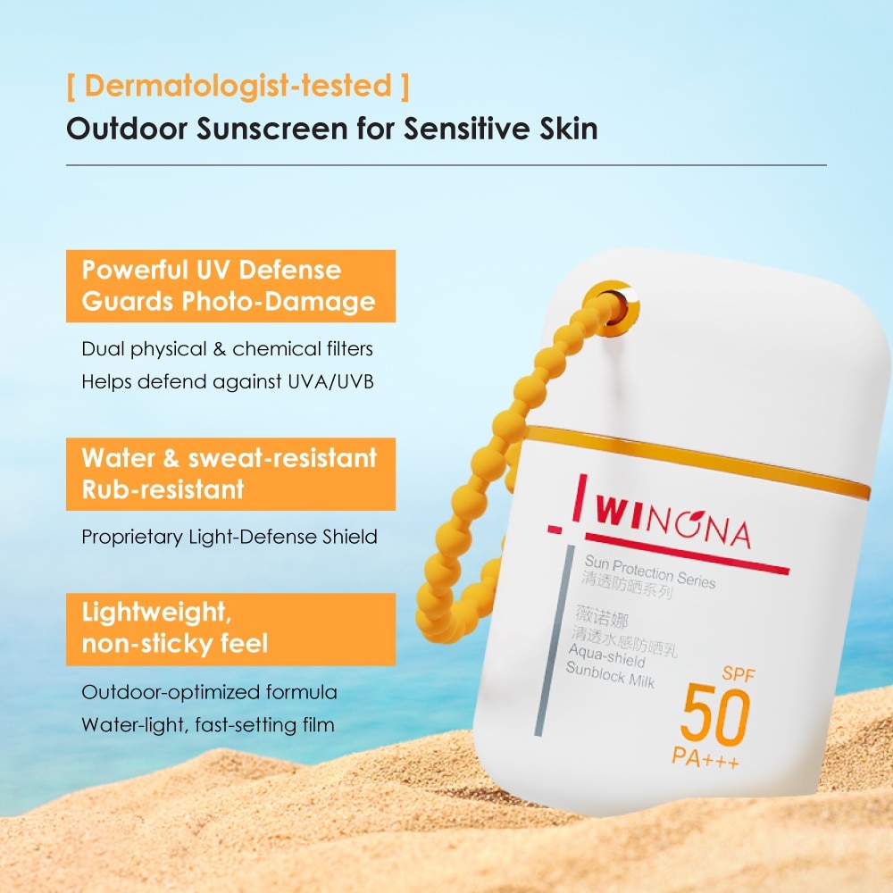 Aqua-Shield Milk Sunblock SPF 50 PA+++ 50g