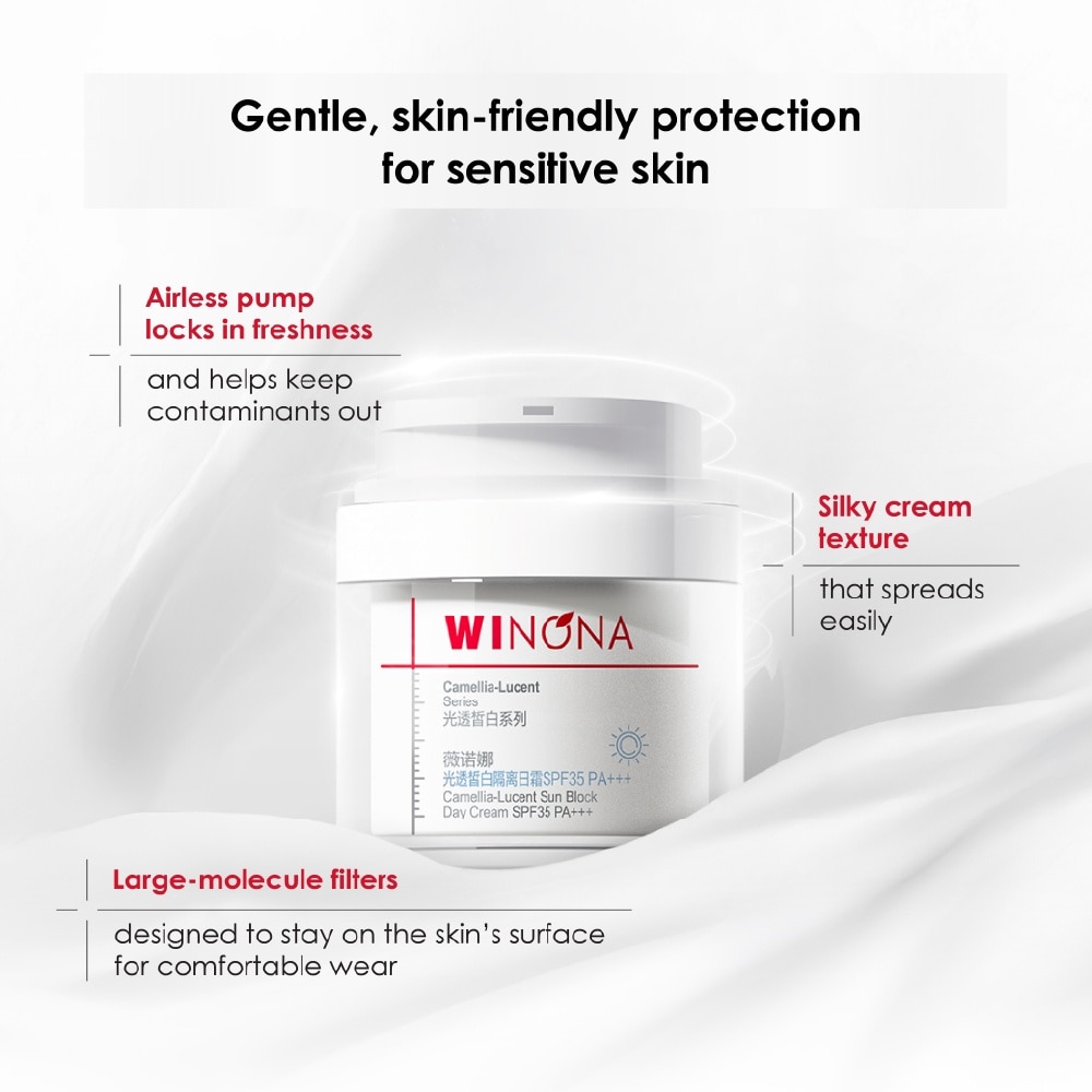 Camellia-Lucent Sun Block Cream SPF35 PA+++ 50g