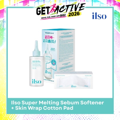 ILSO - Super Melting Sebum Softener + Skin Wrap Cotton Pad Pack 1s image