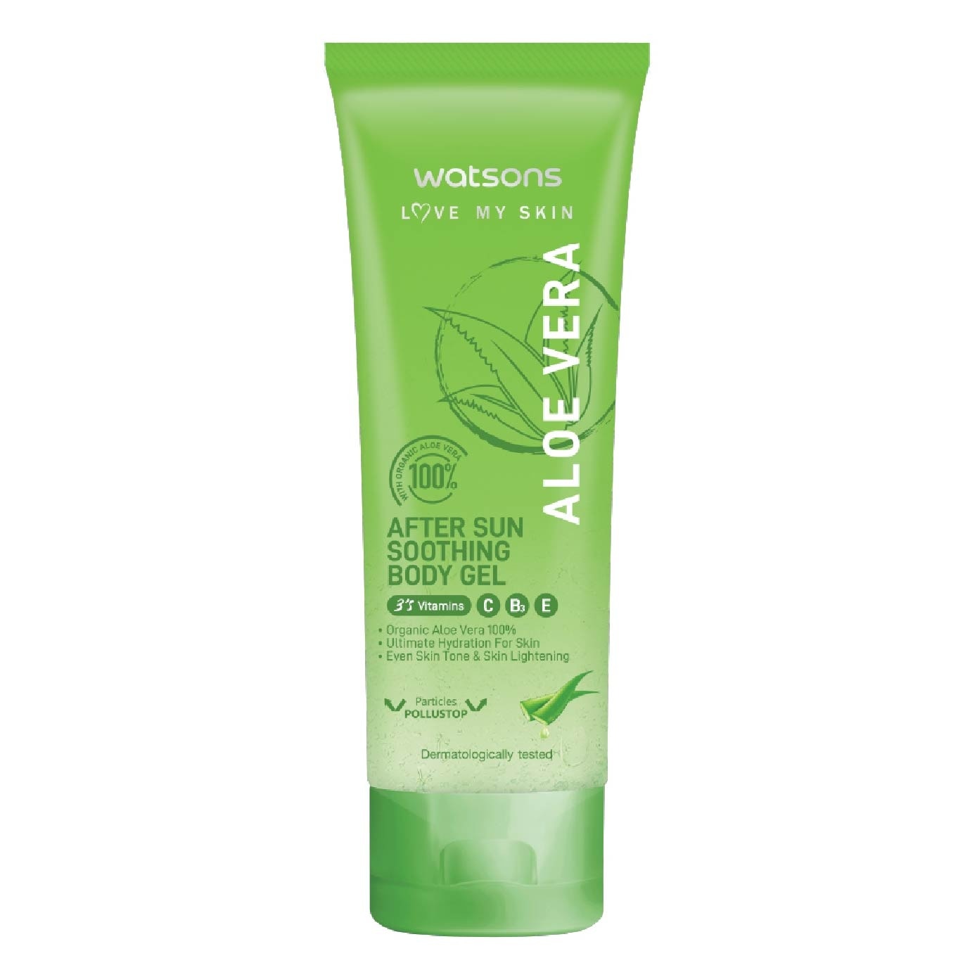 Love My Skin Solar Filter Aloe Face & Body Lotion + Body Gel 100ml Bundle Set 1s