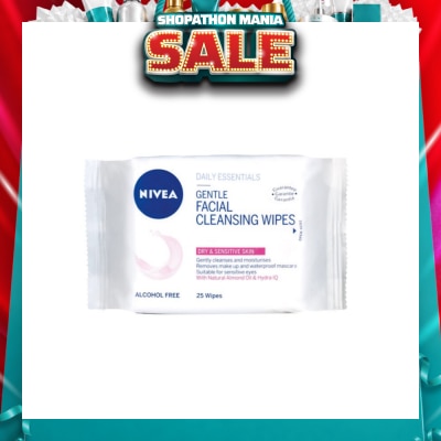 NIVEA - Visage Gentle Facial Cleansing Wipes 25s