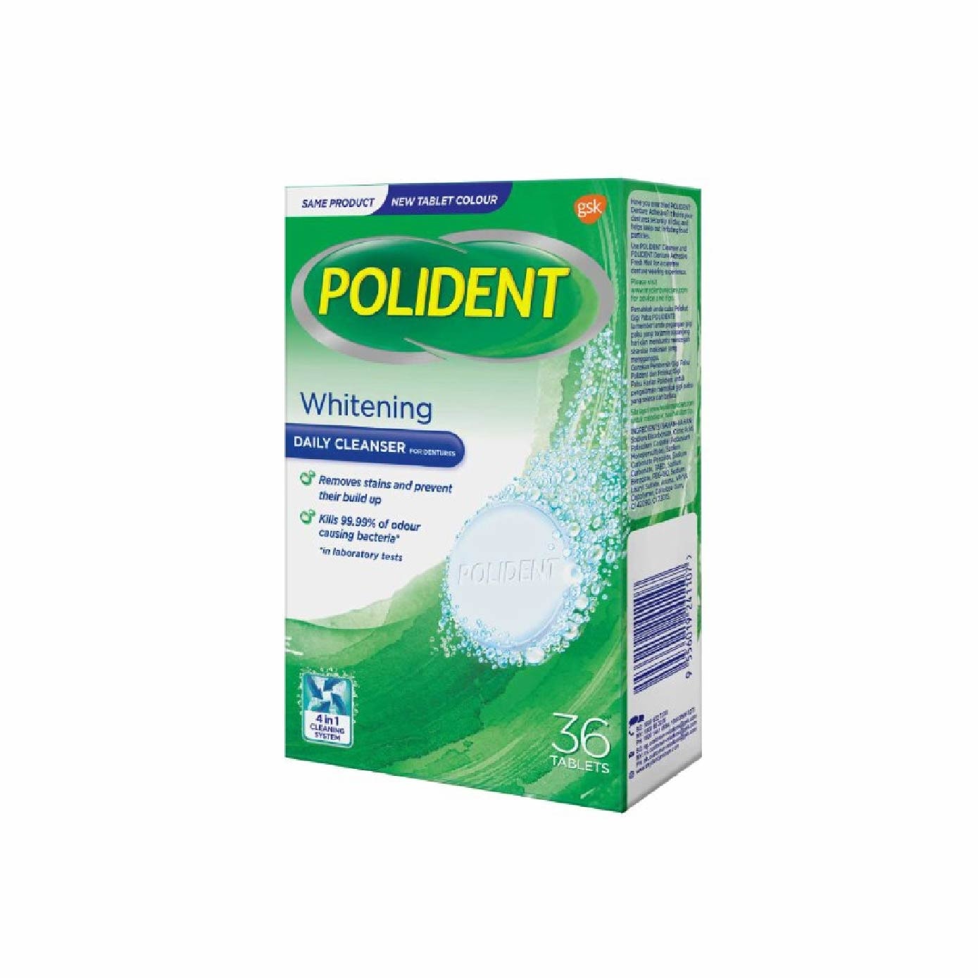 Denture Adhesive Cream + Care & Cleanser Tablet Bundle Set 1s