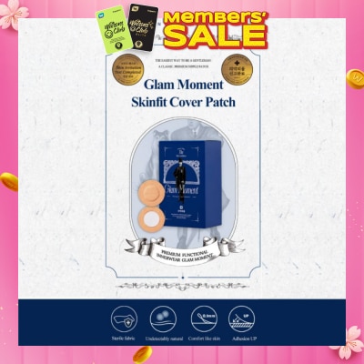 GLAM MOMENT Men Skinfit Cover Nipple Patch 60s