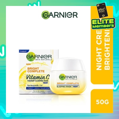 GARNIER Bright Complete Multi-Action Brightening Night Cream 50ml