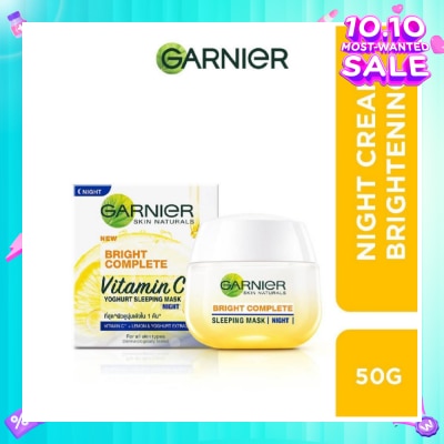 GARNIER Bright Complete Multi-Action Brightening Night Cream 50ml