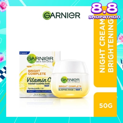 GARNIER Bright Complete Multi-Action Brightening Night Cream 50ml