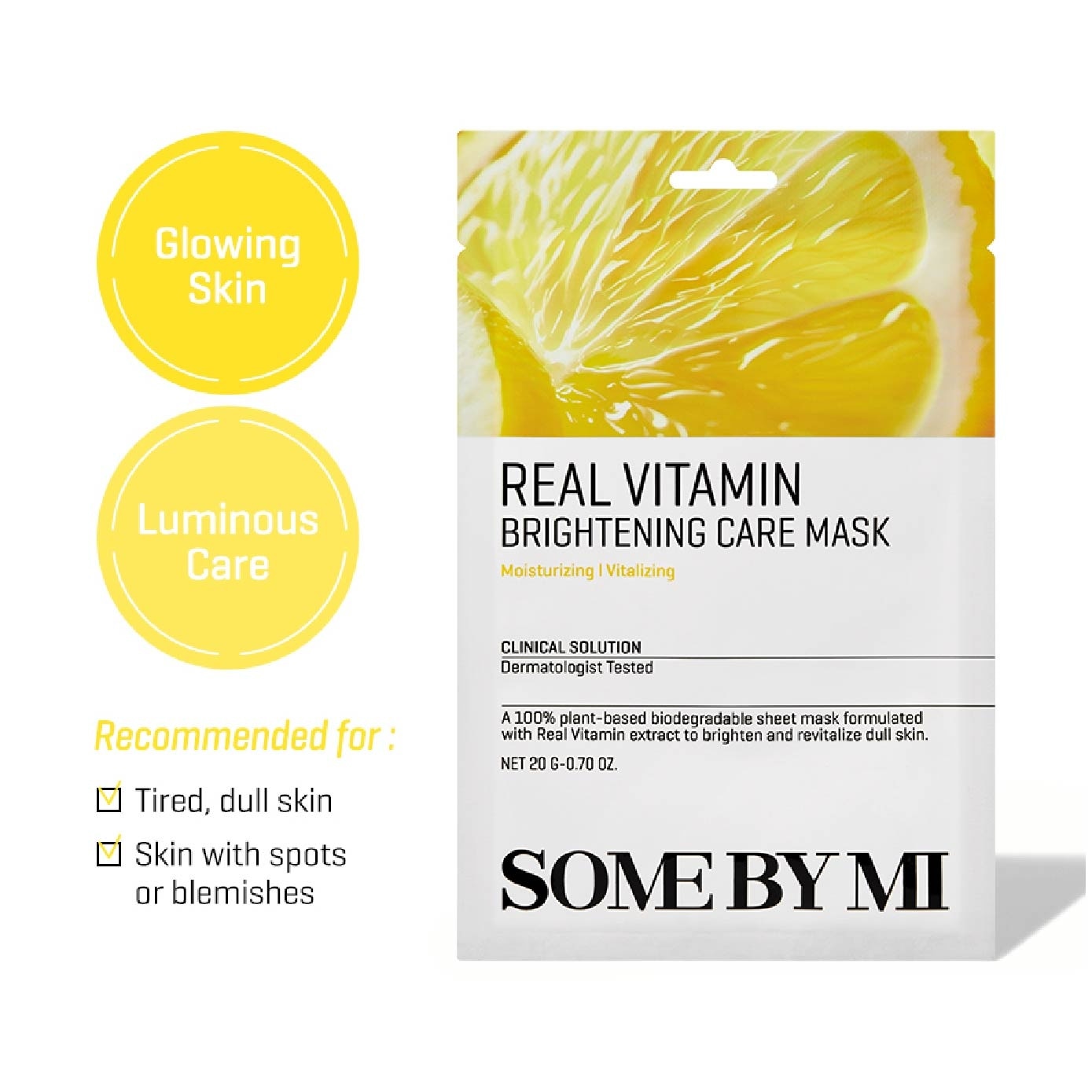 Real Vitamin Brightening Care Mask 20g