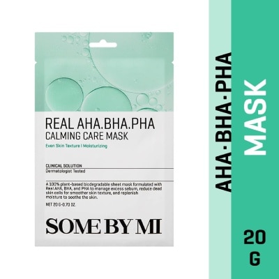 SOME BY MI Real AHA BHA PHA Calming Care Mask 20g