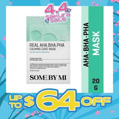 SOME BY MI - Real AHA BHA PHA Calming Care Mask 20g