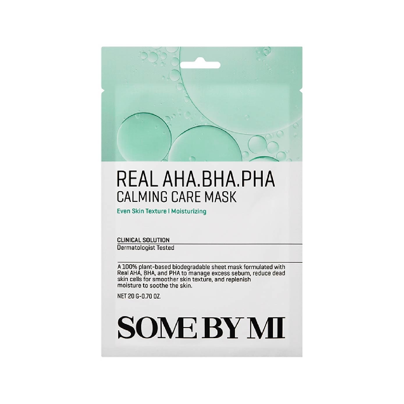 Real AHA BHA PHA Calming Care Mask 20g