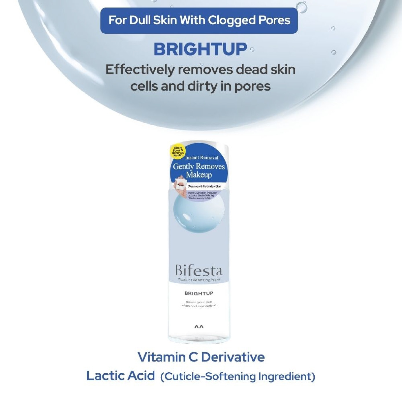 Micellar Cleansing Water Brightup 90ml