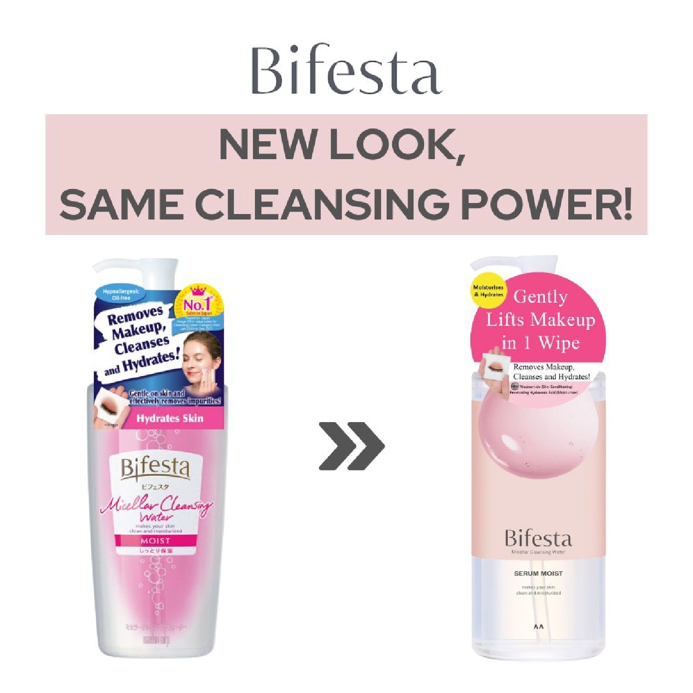 Micellar Cleansing Water Serum Moist 90ml
