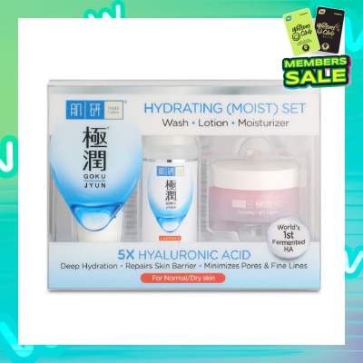 HADA LABO Hydrating Moist 123 Trial Set Suitable For Normal To Dry Skin 1s
