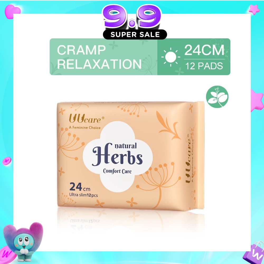 Natural Herbs Comfort Care Herbal Pad Ultra Slim 24cm 12s image