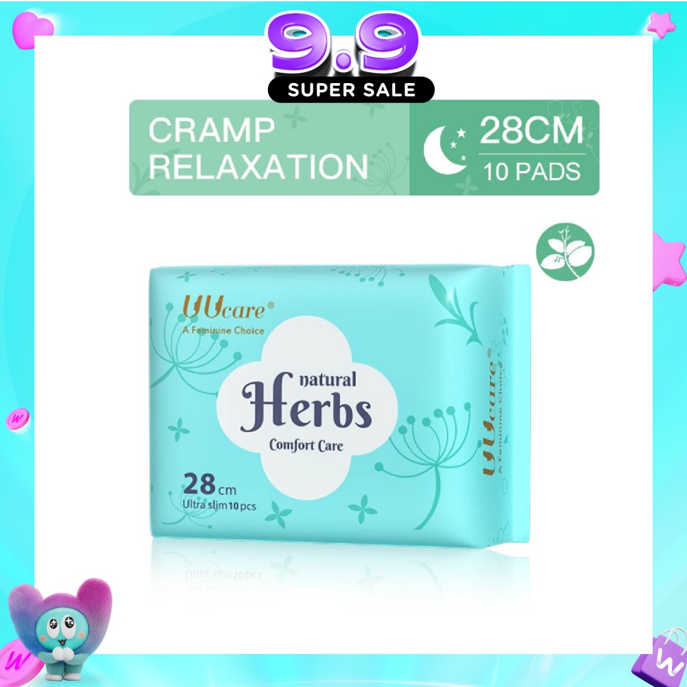 Natural Herbs Comfort Care Herbal Pad Ultra Slim 28cm 10s image