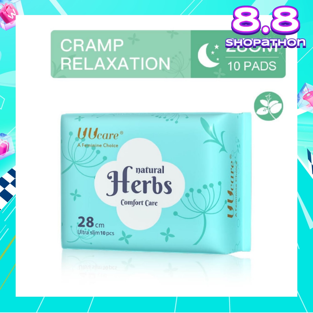 Natural Herbs Comfort Care Herbal Pad Ultra Slim 28cm 10s