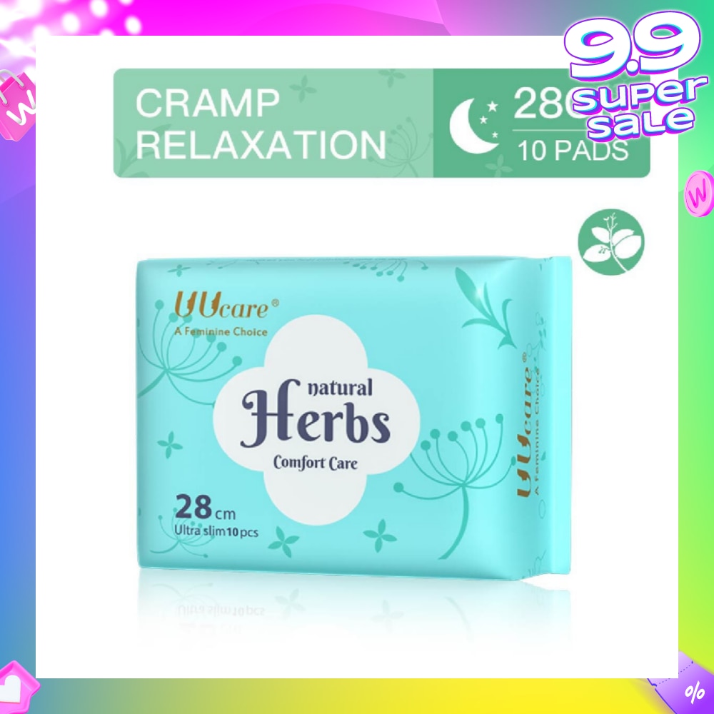 Natural Herbs Comfort Care Herbal Pad Ultra Slim 28cm 10s