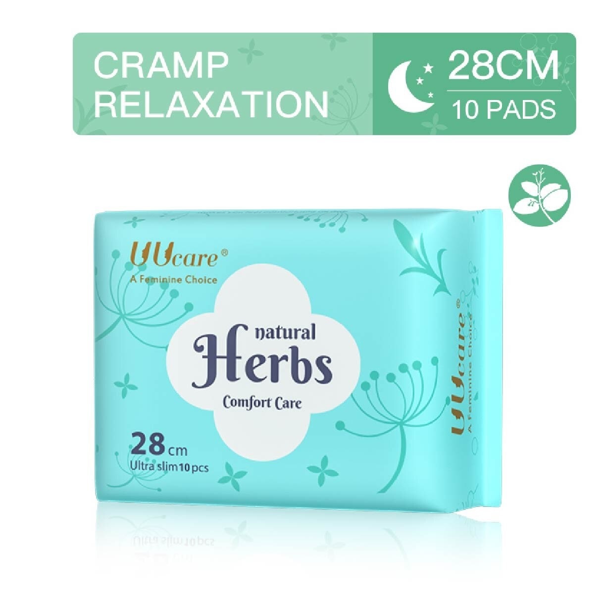 Natural Herbs Comfort Care Herbal Pad Ultra Slim 28cm 10s