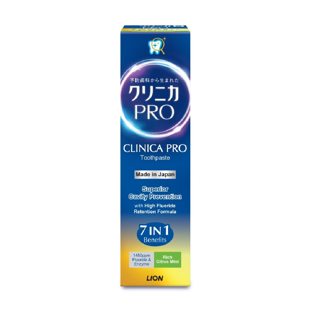 CLINICA 7-in-1 Benefits With Rich Citrus Mint Toothpaste 95g