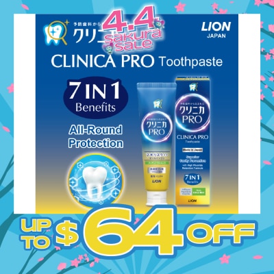 CLINICA - 7-in-1 Benefits With Rich Citrus Mint Toothpaste 95g