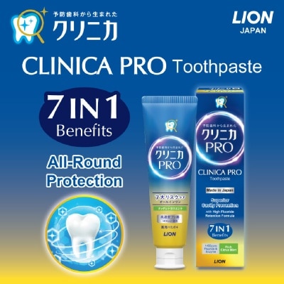 CLINICA 7-in-1 Benefits With Rich Citrus Mint Toothpaste 95g