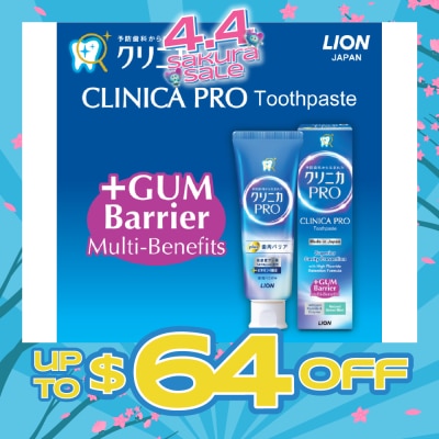 CLINICA - +Gum Barrier Multi-Benefits With Natural Green Mint Toothpaste 95g