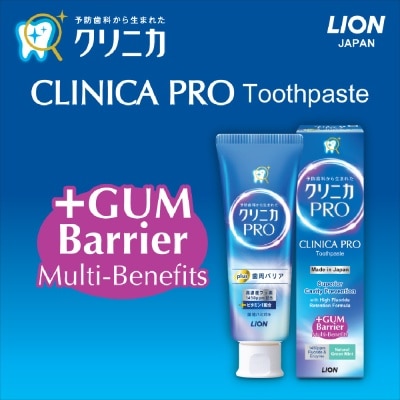 CLINICA +Gum Barrier Multi-Benefits With Natural Green Mint Toothpaste 95g
