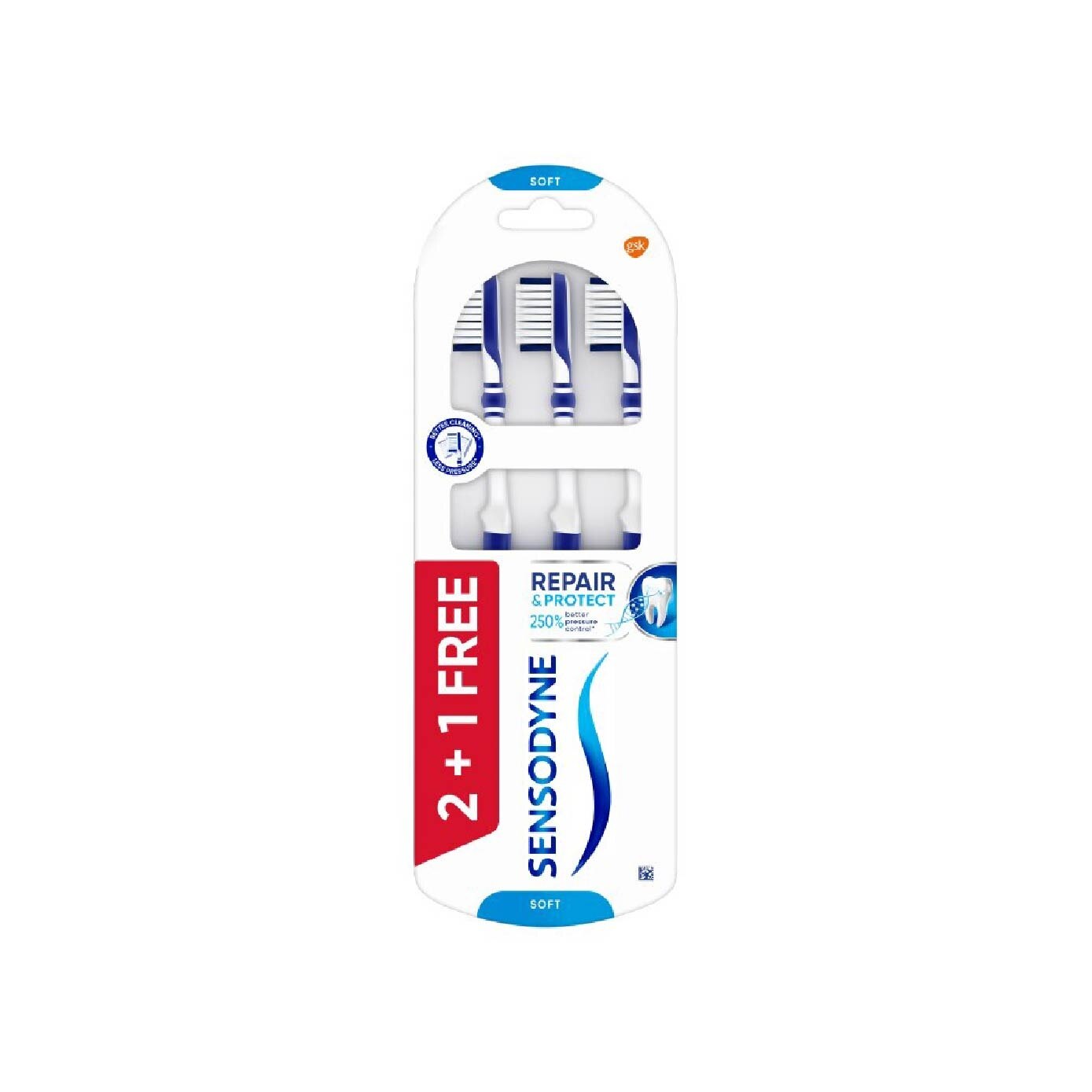Sensitive Teeth Oral Care Toothpaste + Toothbrush Bundle Set 1s
